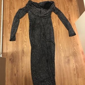 NWT Sparkly Off Shoulder Bodycon Dress